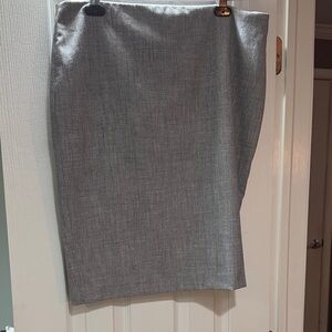 Banana Republic Gray Pencil Skirt